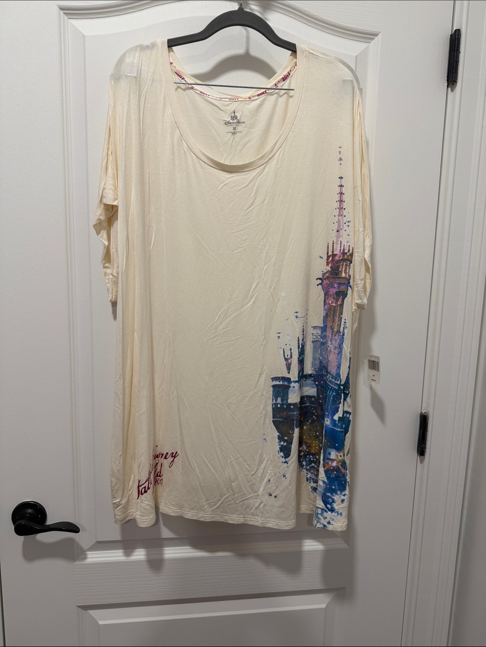 Disney Tunic Top with Castle Graphic